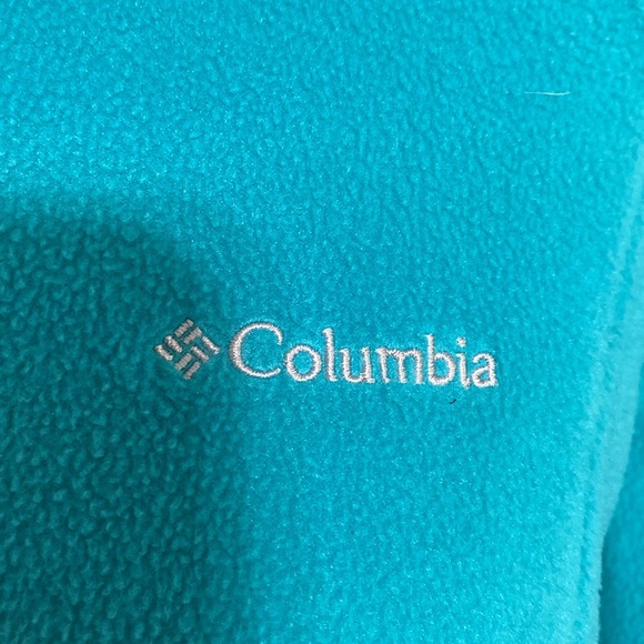 Columbia Benton Springs Fleece Green Jacket in Very Good Condition - Picture 3 of 9